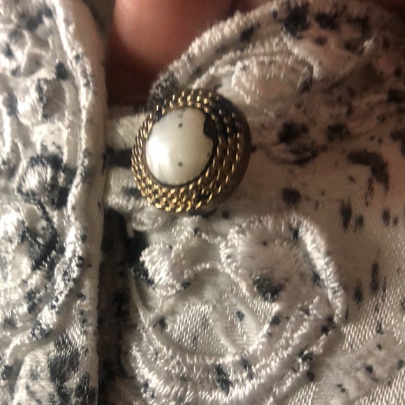 Retro 80s Up-cycled Splatter Paint Jacket Size 10 - Picture 3 of 16